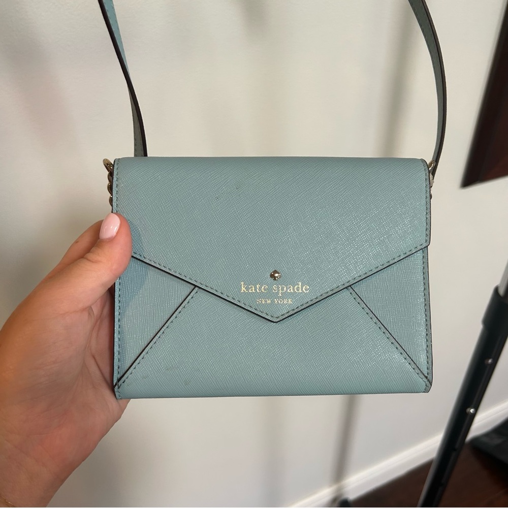 Kate Spade Baby Blue Cross Body Mini Bag